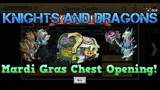 Opening 11 Mardi Gras Chests - Knights And Dragons