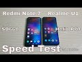 Xiaomi Redmi Note 7 vs Realme U1 : Speed Test | Snapdragon 660 vs Helio P70