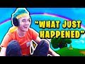 Ninja Reacts to "WHAT JUST HAPPENED?" (Ninja Fortnite Remix)