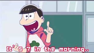 Episode 3 Osomatsu Arrived At School