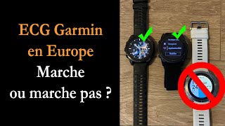 Ecg Garmin En Europe Le Bazar Des Fenix 7 Pro Epix 2 Pro France, Belgique, Suisse