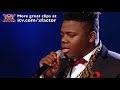 Paije Richardson sings Back to Black - The X Factor Live show 4 - itv.com/xfactor