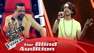 Vihanga Sathsara | Kanda Udarata Blind Auditions|The Voice Teens Sri Lanka
