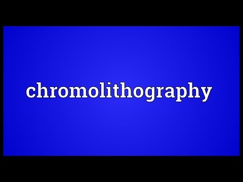 Header of chromolithography