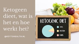 Ketogeen dieet en ketonen, wat is het en hoe werkt het?