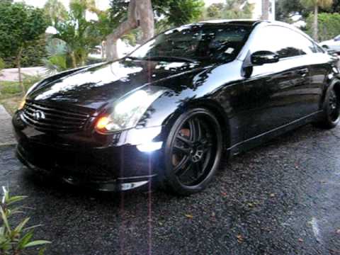Infiniti G35 Coupe Blacked Out