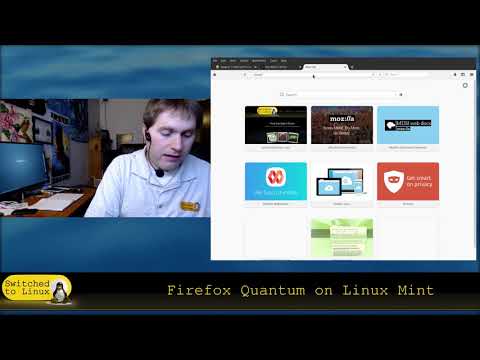 Firefox Quantum on Linux Mint