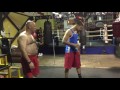 future champ david kaminsky working out - esnews boxing