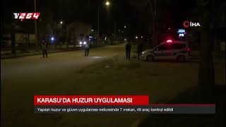 Karasu'da huzur uygulaması