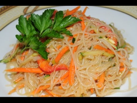 Рецепты салатов с фунчозой с простые и вкусные