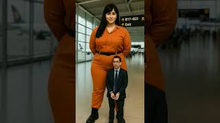 Curvy Giantess Arrests Tiny Man At Airport Shocking Ending