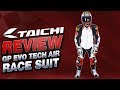 RS Taichi NXL107 GP-EVO Alpinestars Tech-Air Compatible Race Suit Review | Sportbike Track Gear YouTube Video