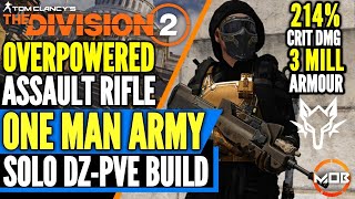The Division 2 Best Solo Dz Build Overpowered, God Mode High Dmg, Tank Ault Rifle Pve Build