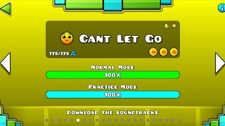 Level - 6 Can't Let Go 100% all coins (Hard) by RobTop ||Geometry Dash