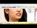 Tutorial Vector Corel Draw: Menggambar Wajah Jadi Kartun [Hidung & Bibir] Part 2