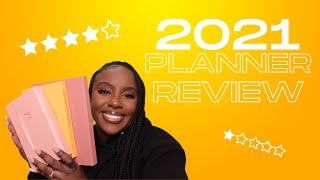 LETS GET ORGANISED: 2021 PLANNER REVIEW (CIRCLE PLANNER, CELUTIONS AND LETHALLY HER)