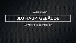 Digitale Campustour ATW/CuP #2 JLU Hauptgebäude