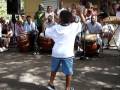 Niños bailando bomba en el Batey de los Hermanos Ayala