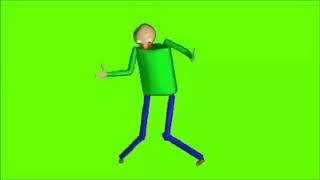 Baldi Is Dancing Green Screen