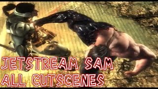 Metal Gear Rising Revengeance 'Jetstream Sam All Cutscenes' Complete Movie【HD】DL