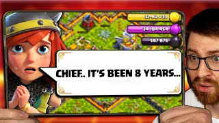 Playing Clash of Clans for First Time in 8 YEARS.. Then This Happened!!