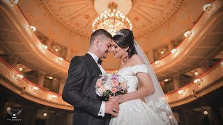 Filmare in 4k, Nunta Nadia & Valeriu, Sala de Aur, Teatru Mihai Eminescu, Flystudio Video 4K
