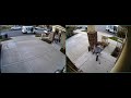 Front door theft of USPS package caught on video