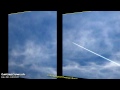 Unusually Fast Chemtrail Jet (and an even faster...something else) Nov.3, 2012