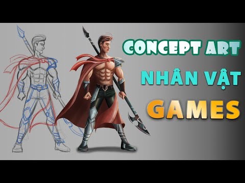 Concept art _ Thiết kế nhân vật GAME _#Limzim