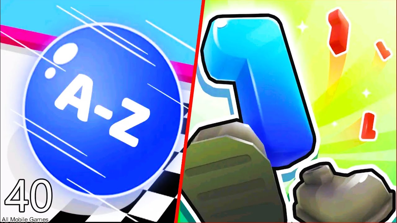 A-Z Run VS Number Run 3D – Max Level Gameplay A-Z Run VS Number Run 3D – Max Level Gameplay