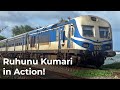 Ruhunu Kumari in Action with Class S13 near Wellawatte in Sri Lanka