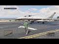 GTA V ONLINE | Défi: Traverser le tunnel de la base militaire avec l'avion de chasse