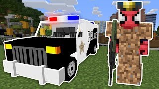 Fakir Örümcek Adam Polis Oldu Tehlikeli Görevde - Minecraft Zengin vs Fakir Örüm