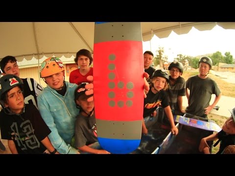 BRAILLE CREATES A SKATEBOARD!