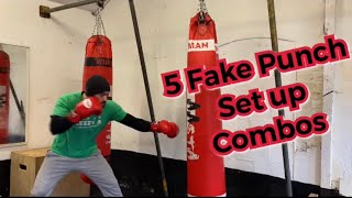 5 Fake Punch Set Up Boxing Combos