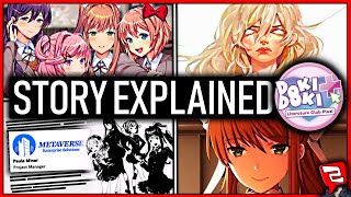 Ddlc Plus Story Explained Doki Doki Literature Club Timeline Project Libitina Game, Ddlc Test Vm