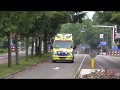 A1 Ambulance 10-182 met spoed in Heiloo