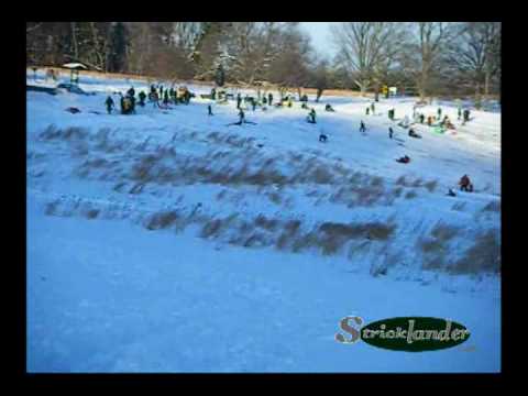 Park on Cross Country Skis