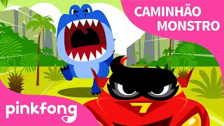 T-Rex Vs Caminhão Monstro Canções De Caminhão Monstro Pinkfong Canções Para Crianças