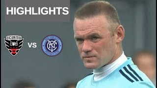 Wayne Rooney vs New York City FC Highlights | D.C. United vs New York City FC 21/04/2019