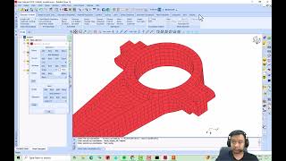 First Simulation Using Msc Marc Mentat