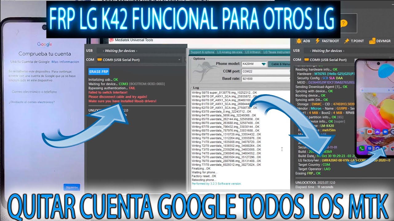 FRP LG K42 REMOVE GOOGLE ACCOUNT ULTIMATE SECURITY NO APK FRP LG K42 REMOVE GOOGLE ACCOUNT ULTIMATE SECURITY NO APK