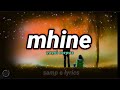 mhine - yayoi (lyrics video)                                         mahal kita simula pa nung una