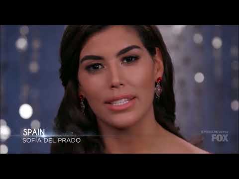 Miss Universe Spain 2017, SofĂa del Prado, Miss Universe 2017.