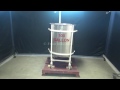 100 GAL 304 Stainless Steel Single Wall Tank Demonstration