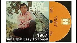 Watch Ray Price Am I That Easy To Forget video