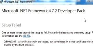 Net Framework 4.7.2 Setup Failed How To Fix It