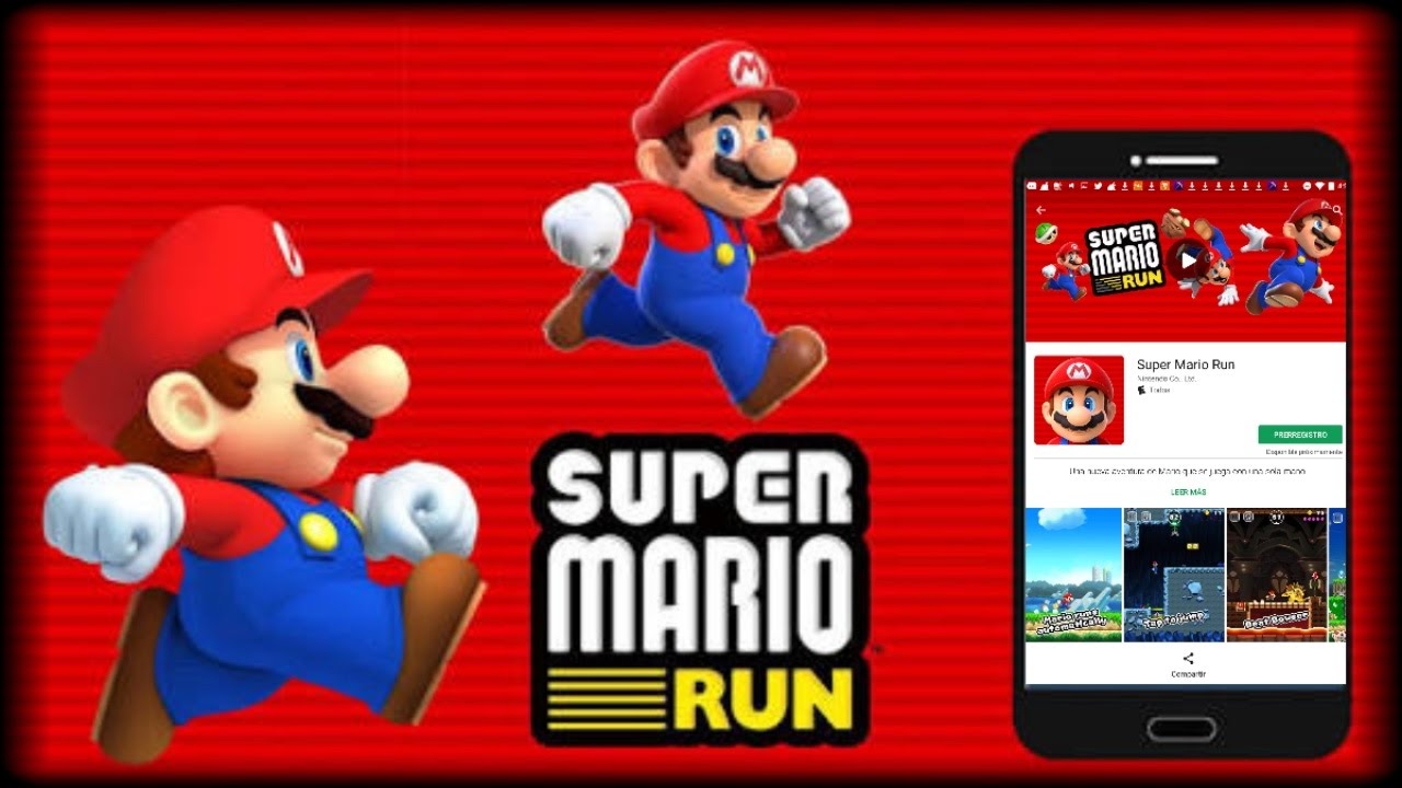 Super Mario Run comienza registro para Android