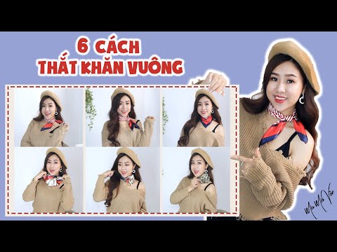 6 CÁCH THẮT KHĂN CỔ KHI TRỜI LẠNH | MIU MIU VĂN