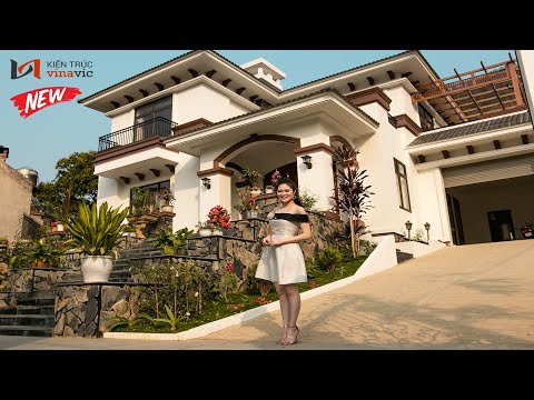 Biệt thự 2 tầng phong cách Địa Trung Hải "Trên đồi" ở Bản Cọ Sơn La 4 tỷ